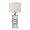 Applique Contemporanea Talento Metallo Cromo 1 Luce Diffusore Pvc Vetro Bianco