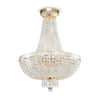 Lampadaro Contemporaneo Bella Metallo Oro 8 Luci Diffusori Metallo