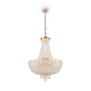 Lampadaro Contemporaneo Bella Metallo Oro 8 Luci Diffusori Metallo