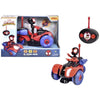 Marvel - Coche Teledirigido - 17cm - Figura incluida - A partir de 3 aos