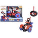 Marvel - Coche Teledirigido - 17cm - Figura incluida - A partir de 3 aos
