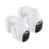 Telecamere da esterno - DIO CONNECTED HOME - Set da 2 - Rotanti - Batteria - 3 MP