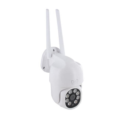 Telecamere da esterno - DIO CONNECTED HOME - Set di 2 - Rotazione cablata Dual Band - 4 MP