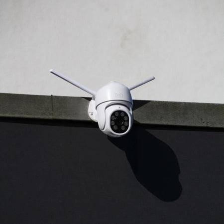 Telecamere da esterno - DIO CONNECTED HOME - Set di 2 - Rotazione cablata Dual Band - 4 MP