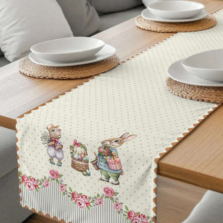 Runner pasquale in gobelin 45×140 cm – Dis. Pasqua 4 Vingi