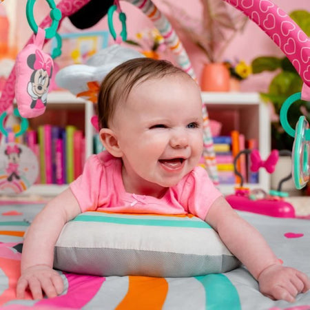 Tappeto gioco Disney Baby MINNIE MOUSE - BRIGHT STARTS - Forever Besties - Con musica e luci - Rosa - Neonati e altro