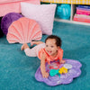 DISNEY BABY -ARIEL- Tappetino per l'acqua per neonati, gioco sensoriale e di sviluppo, gonfiabile, facile da pulire, pieghevole, giocattolo dalla nascita