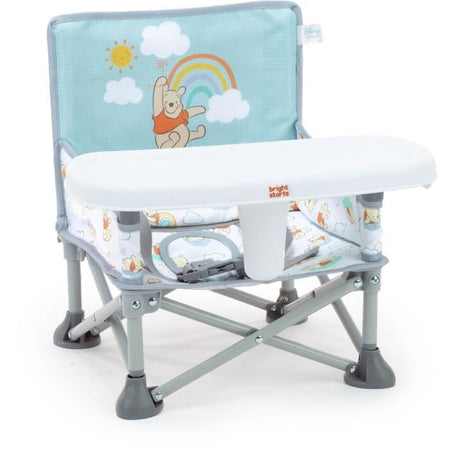 DISNEY BABY rialzo per sedia Winnie the Pooh, rialzo per sedia Pop 'n Sit, da interno, da esterno, pratico e compatto, pieghevole velocemente,