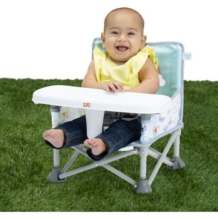 DISNEY BABY rialzo per sedia Winnie the Pooh, rialzo per sedia Pop 'n Sit, da interno, da esterno, pratico e compatto, pieghevole velocemente,