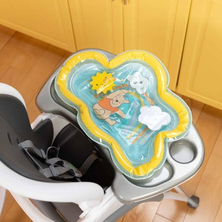 DISNEY BABY -WINNIE- Tappetino per l'acqua per neonati, gioco sensoriale ed educativo, gonfiabile, facile da pulire, pieghevole, dalla nascita