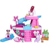 Giocattolo interattivo - DISNEY MINNIE MOUSE - Yacht di Minnie - Yacht con 14 accessori, cambio abiti e piscina