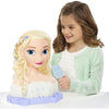 Testa styling - SNOW QUEEN - Testa styling Elsa Deluxe - Extension, accessori per capelli e rivelazione colore, a partire da 3 anni