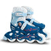 Pattini in linea regolabili THE QUEEN OF SNOW II - Misura 30-33