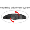 Casco combinato THE QUEEN OF SNOW II + supporto per ginocchio + protezioni per gomiti - misura 50-56 cm