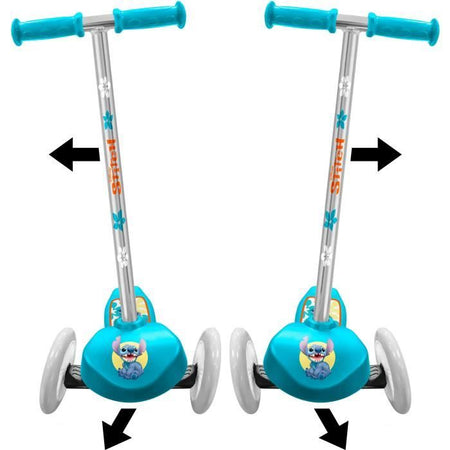 Monopattino sterzante a 3 ruote - DISNEY - STITCH