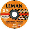 Dischi Flex Ferro Picc Sottile 115X1X22.23 Pz5 Lem