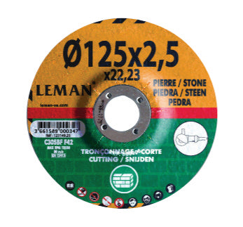 Dischi Flex Marmo Picc 115X2.5X22.23 Pz5 Leman