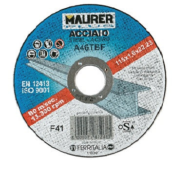 Disco Flex Abrasivo Mola 115X3,0X22,23Mm - Ferro