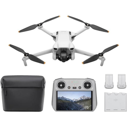 Drone - DJI - Mini 3 Fly More Combo - Con radiocomando smart controller - Grigio