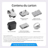 Drone pieghevole DJI Mini 4K Fly More Combo - Bianco - Durata batteria 31 min - Portata +1000 m