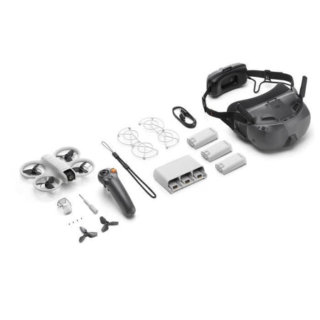 Drone - DJI - Neo Motion Fly More Combo - Vuelo inmersivo FPV - RC Motion 3 - DJI Goggles N3 - 3 baterías - Centro de carga