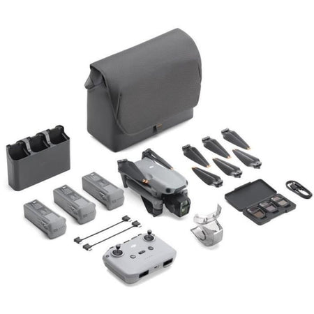 Drone - DJI - Air 3S Fly More Combo (- DJI - RC-N3) - Doppia fotocamera CMOS 1 e telecamera da 70 mm - 14 stop di gamma dinamica - RTH Int