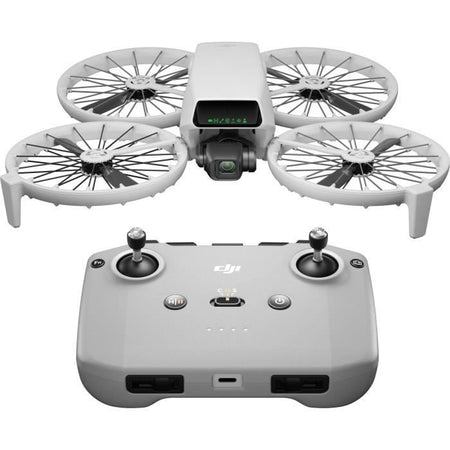 Drone con telecamera - DJI - Flip (GL) - Protezione elica pieghevole - Tracciamento AI - 1/1.3 CMOS - 4K/60fps HDR - Volo di 31 minuti