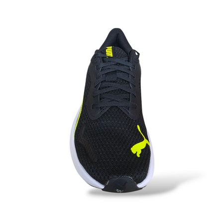 Puma Pounce Lite Sneakers Ragazzo Nero Giallo Blu Bianco – Leggere con Lacci | Taglie 36-39