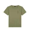 DONDUP t-shirt uomo dondup - t-shirt - verde militare da uomo