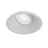 Faretto Da Incasso Moderno Dot Tondo Alluminio Bianco 1 Luce Diffusore Metallo