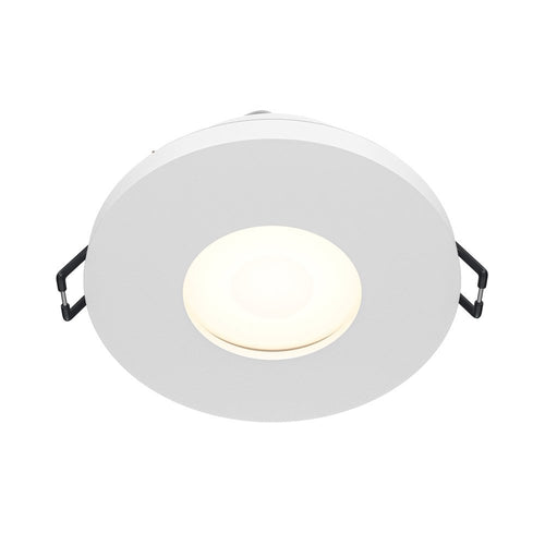 Faretto Da Incasso Moderno Stark Tondo Alluminio Bianco 1 Luce
