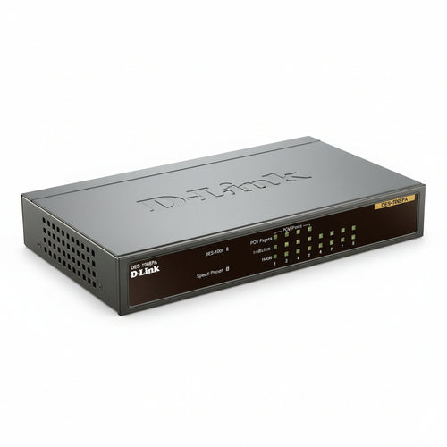 D-LINK SWITCH 8 PORTE 10/100 DI CUI 4 POE DESKTOP