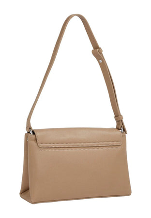 calvin klein BORSA CK PLAQUE MEDIUM SHOULDER BAG da donna