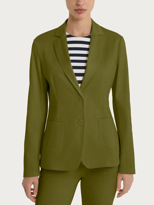 Ragno Blazer con due bottoni in Satin Power DN22GA 2504S84