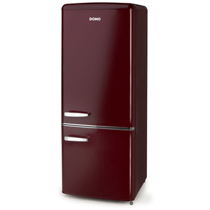 DOMO Frigorifero Combinato Retro Vintage Vinaccia DO91707R