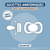 Ciucciuccio anatomico duo - DODIE - 0/2 mesi - Polpo