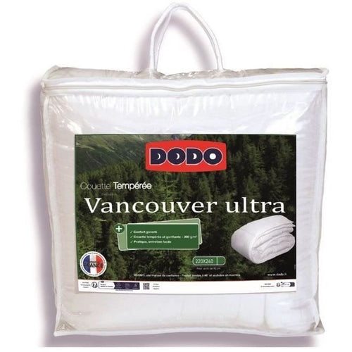 Piumino DODO Vancouver temperato - 220 x 240 cm - Bianco