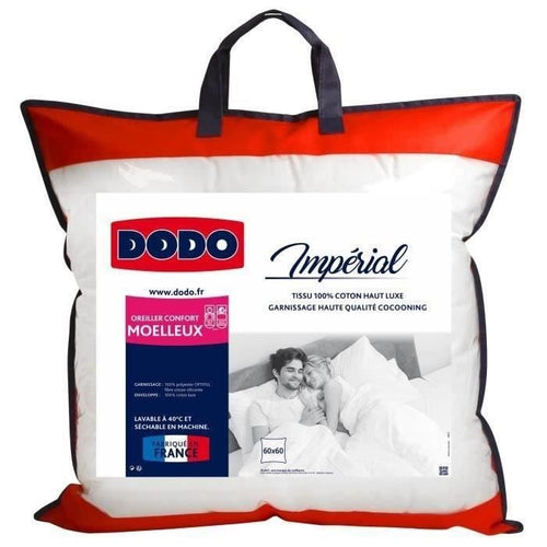 Guanciale DODO Imperial soffice - 60 x 60 cm - Bianco