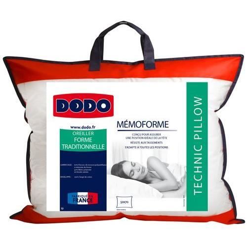Cuscino memory DODO MEMOFORME - 50 x 70 cm