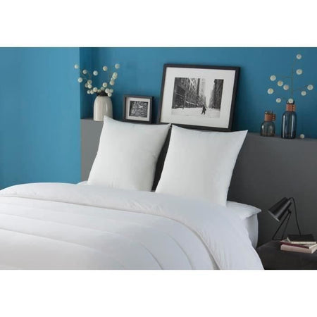 Set di 2 cuscini tentazione - 60 x 60 cm - 100% silicone fibra cava imbottitura in poliestere - bianco - DODO