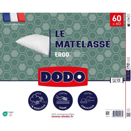 Matelass Pillow - Ergonomic - 60x60 cm - Dodo