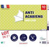 Set 2 cuscini antiacaro 50x70 cm - 100% Poliestere - DODO