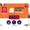 Piumino 200x200 cm DODO CHAMPS DE LIN - Caldo - 450G/m - Piumino per 1-2 persone - Morbido e Caldo - Antiacaro Antibatterico - Bianco