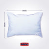 DODO cuscino medio 50x70 cm - Protezione anti-insetti e antiacaro - 550 gr - Bianco - Prodotto in Francia