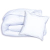 Piumino antiacaro Splendor 140x200 cm - DODO - Warm - Imbottitura 100% volpt'air - Bianco + 1 Cuscino 60/60