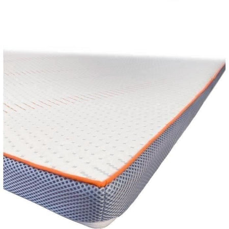 Coprimaterasso DODO ERGO LATEX - 140x190 cm - 100% Poliestere Elasticizzato Rivestimento sfoderabile