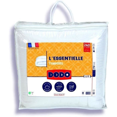 Piumino Temperato DODO - L'ESSENTIELLE - 220x240 cm - 100% Poliestere VOLUPT'AIR 250gr/m