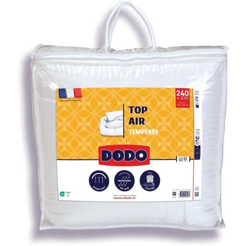 Piumino temperato - DODO - TOP AIR - 220 x 240 cm - 300G/M - Bianco