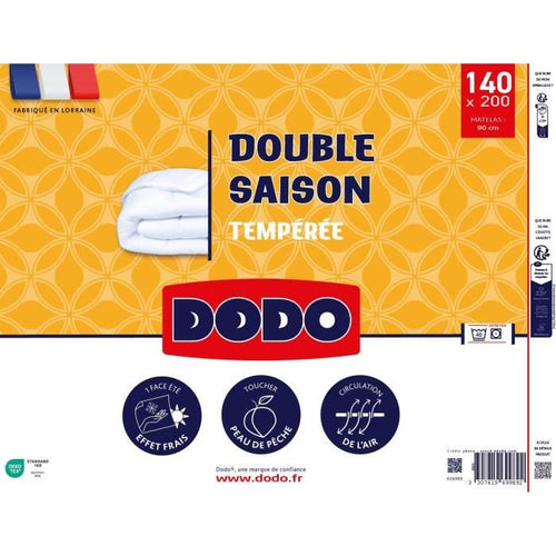 DODO - Piumino doppia stagione - 140 x 200 cm - 300 g/m - Volupt'air