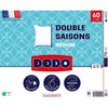 DODO - Cuscino doppia stagione - 60 x 60 cm - 100% Poliestere VOLUPT'AIR - Bianco